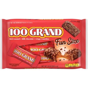 100 Grand mushroom chocolate bars